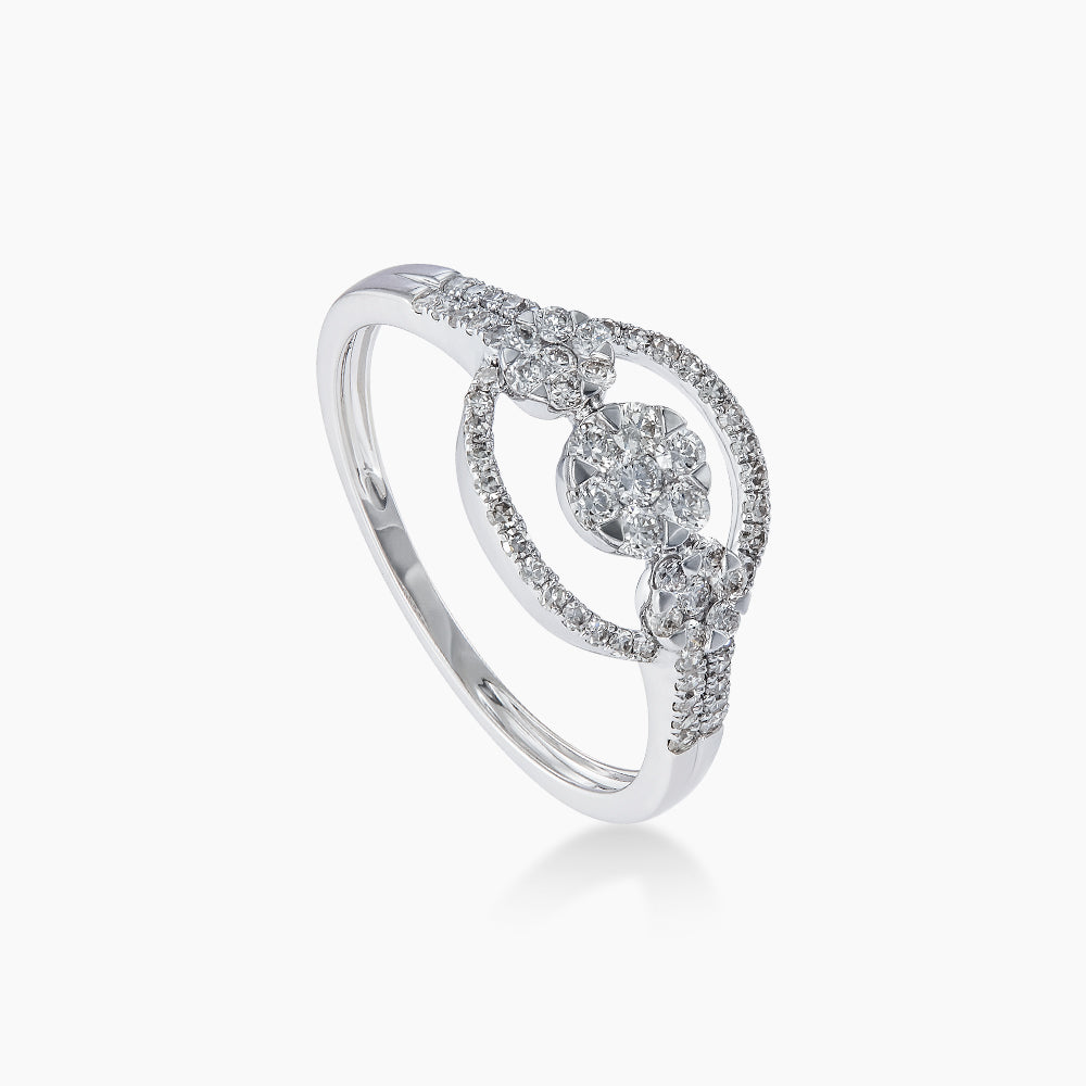 Diamond Ring in 375/9K White Gold 271151224