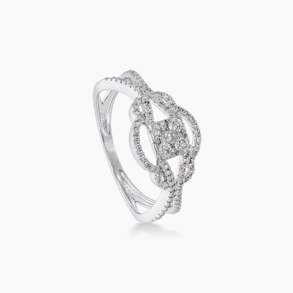 Diamond Ring in 375/9K White Gold 271161224