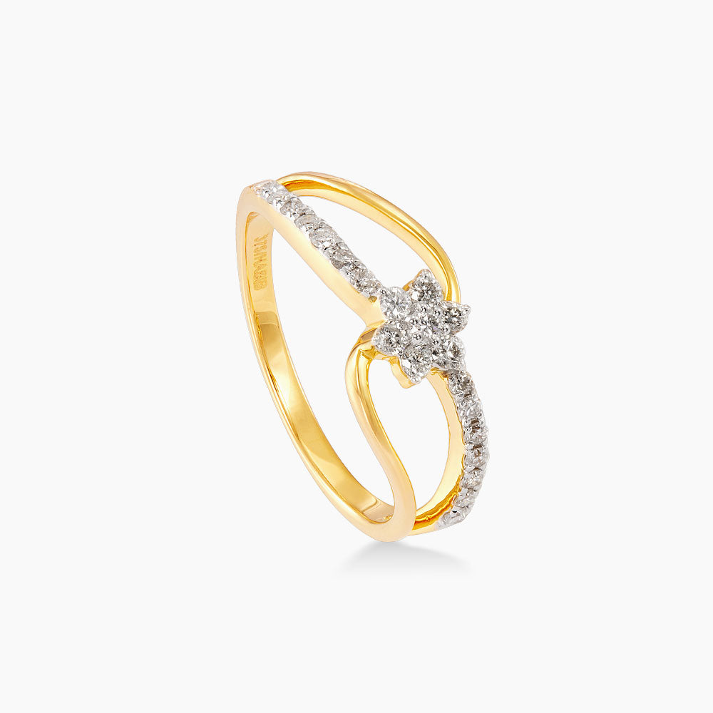 Diamond Ring in 375/9K Yellow Gold 271280125(YG)
