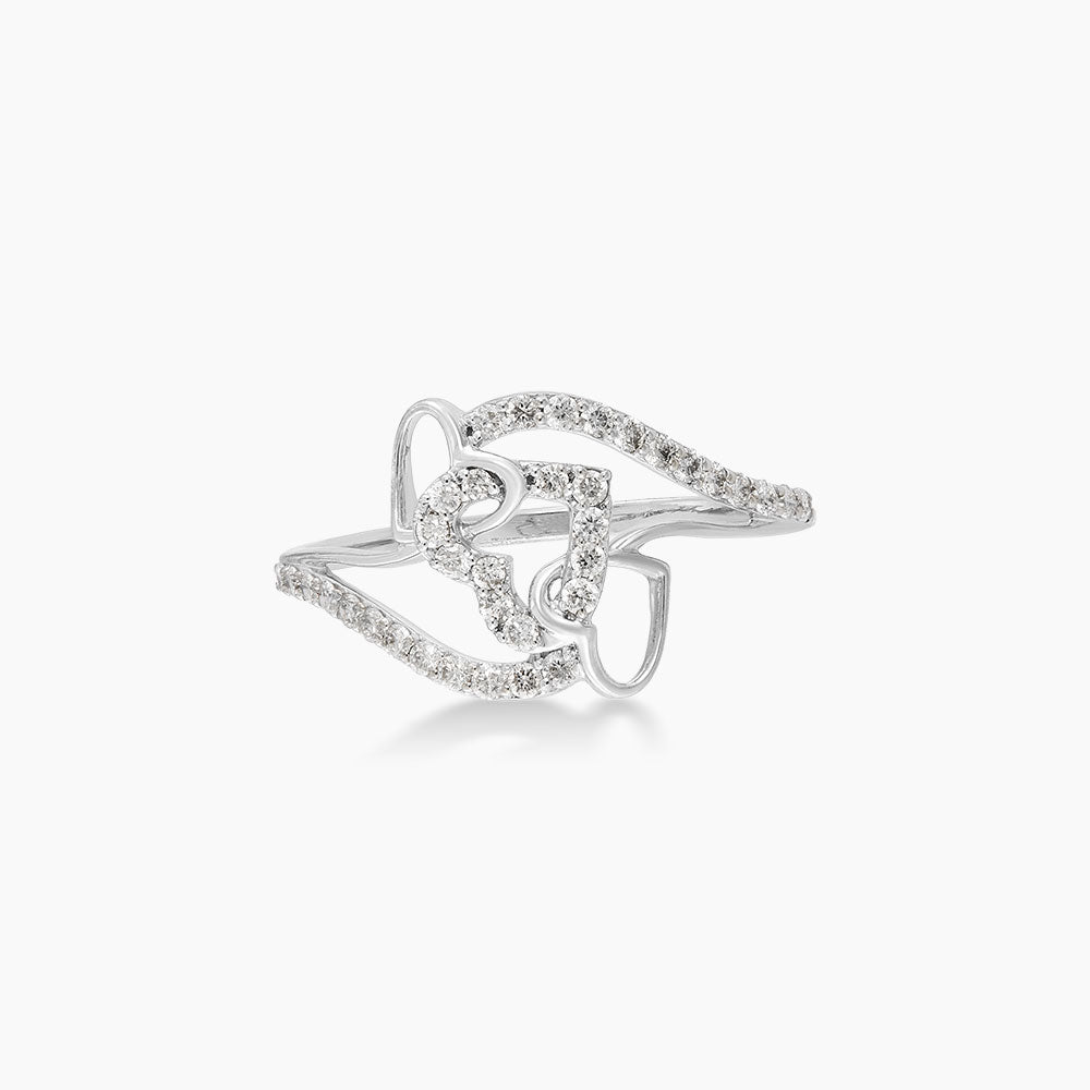 Diamond Ring in 375/9K White Gold 271301224