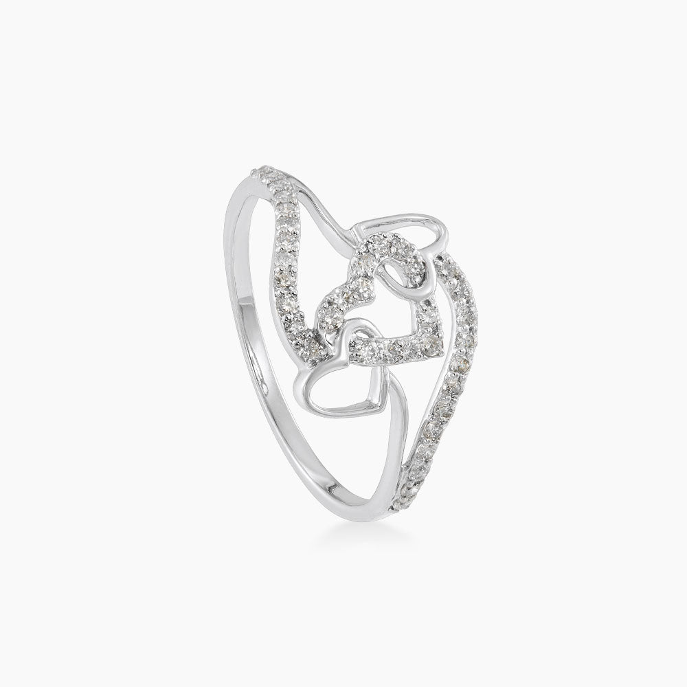 Diamond Ring in 375/9K White Gold 271301224
