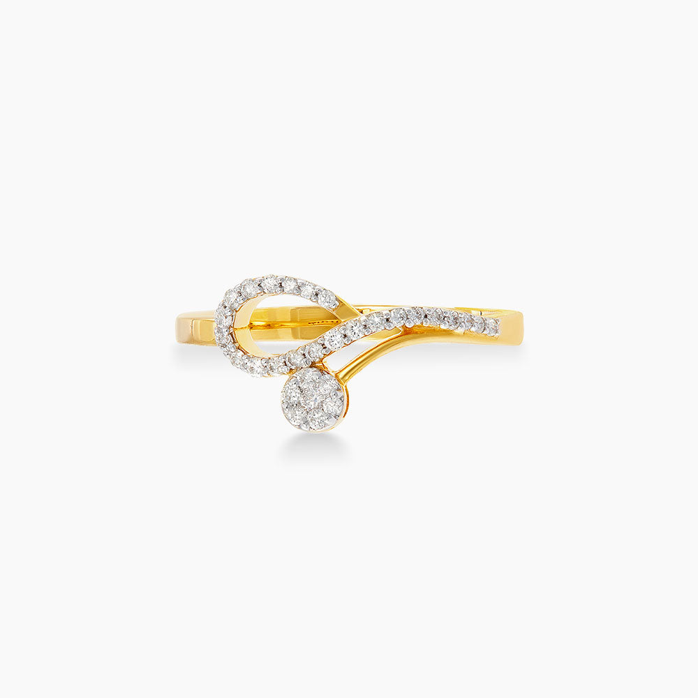 Diamond Ring in 375/9K Yellow Gold 271330125(YG)