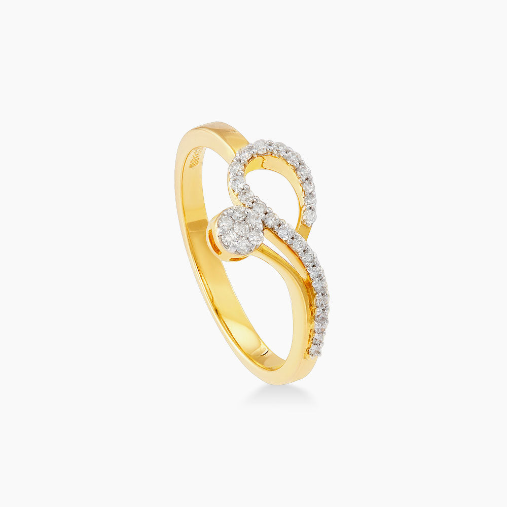 Diamond Ring in 375/9K Yellow Gold 271330125(YG)