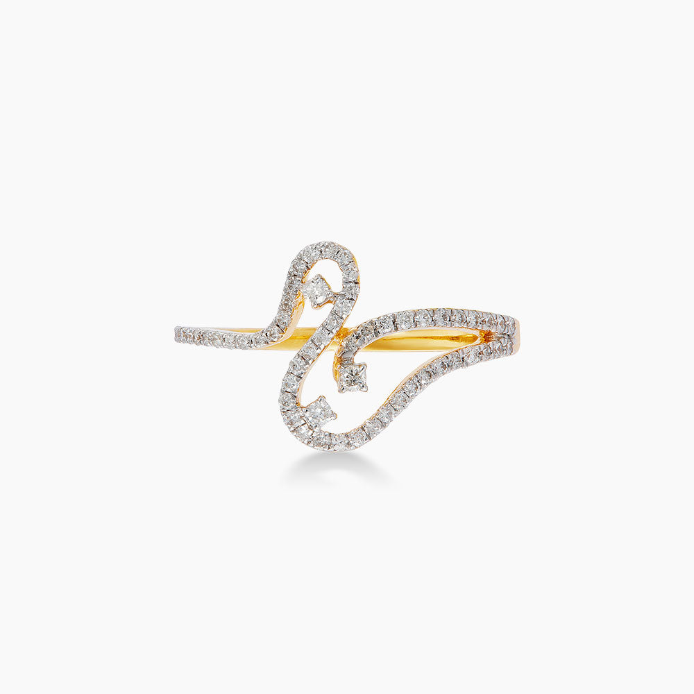 Diamond Ring in 375/9K Yellow Gold 271350125(YG)