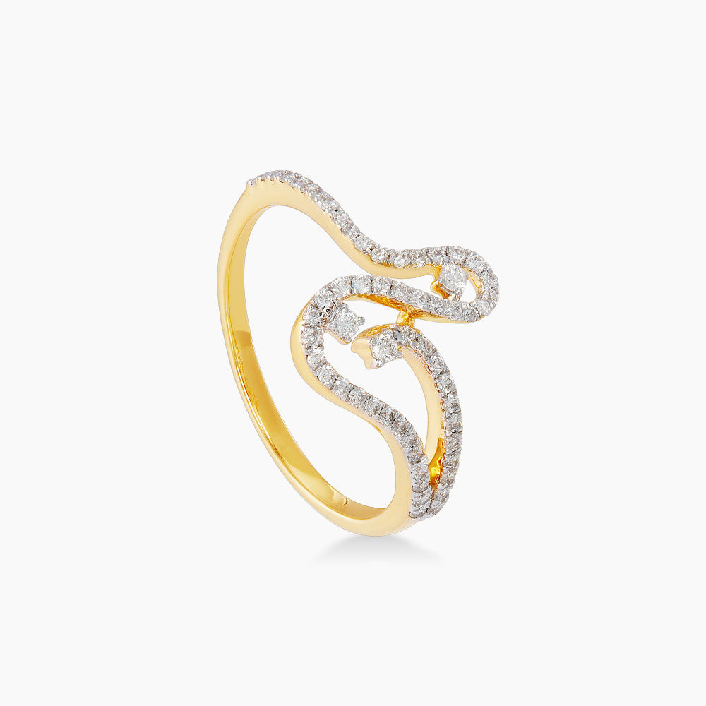Diamond Ring in 375/9K Yellow Gold 271350125(YG)