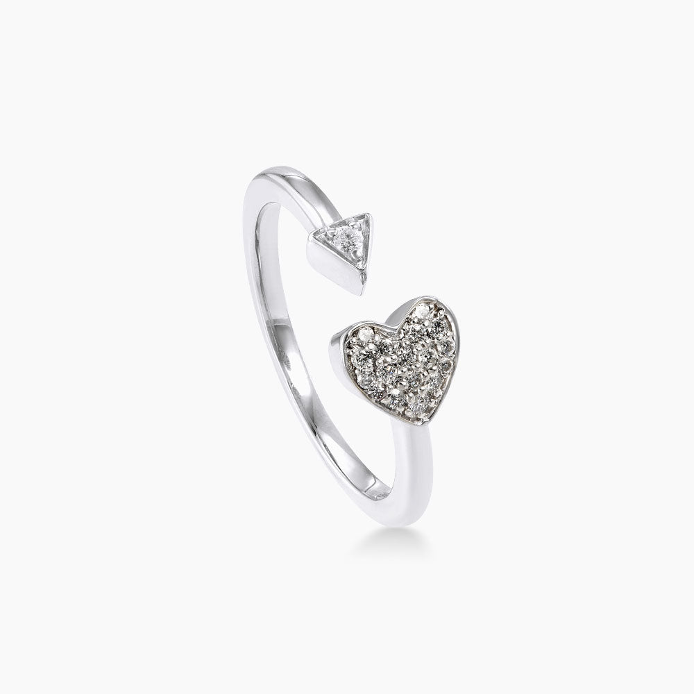 Diamond Ring in 375/9K White Gold 271670125