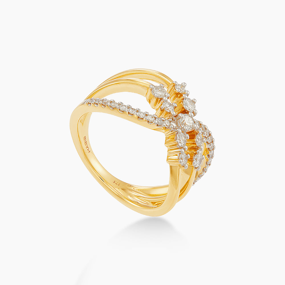 CHIC | Diamond Ring in 375/9K Yellow Gold 272010625(YG)