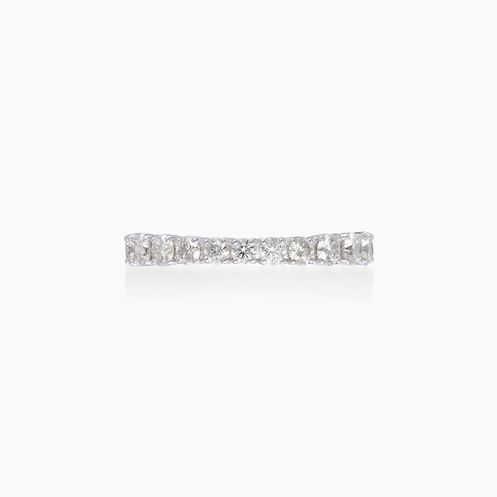 Diamond Ring in 750/18K White Gold 272140225