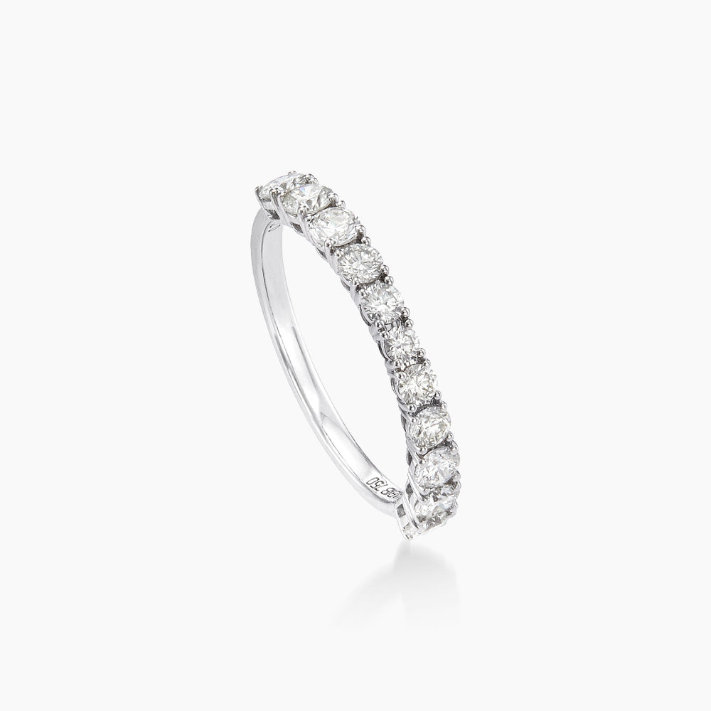 Diamond Ring in 750/18K White Gold 272140225