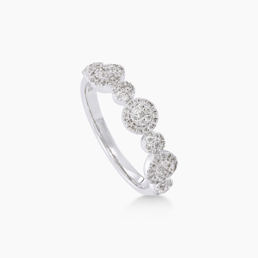 Diamond Ring in 750/18K in White Gold 272220225
