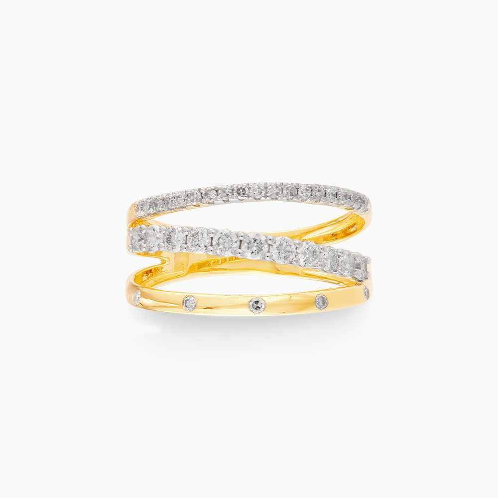 Diamond Ring in 375/9K Yellow Gold 272600625(YG)