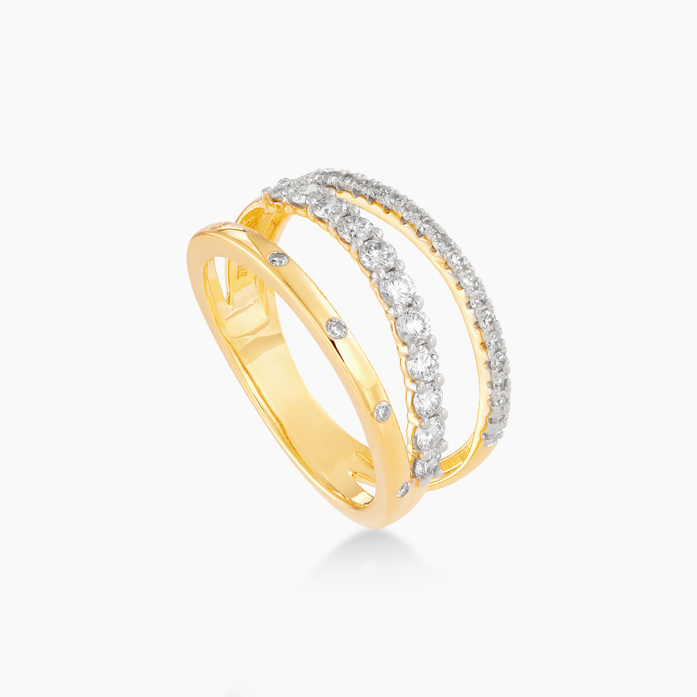 Diamond Ring in 375/9K Yellow Gold 272600625(YG)