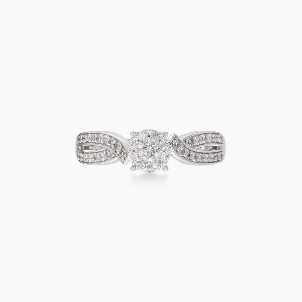 Diamond Ring in 375/9K White Gold 272620325