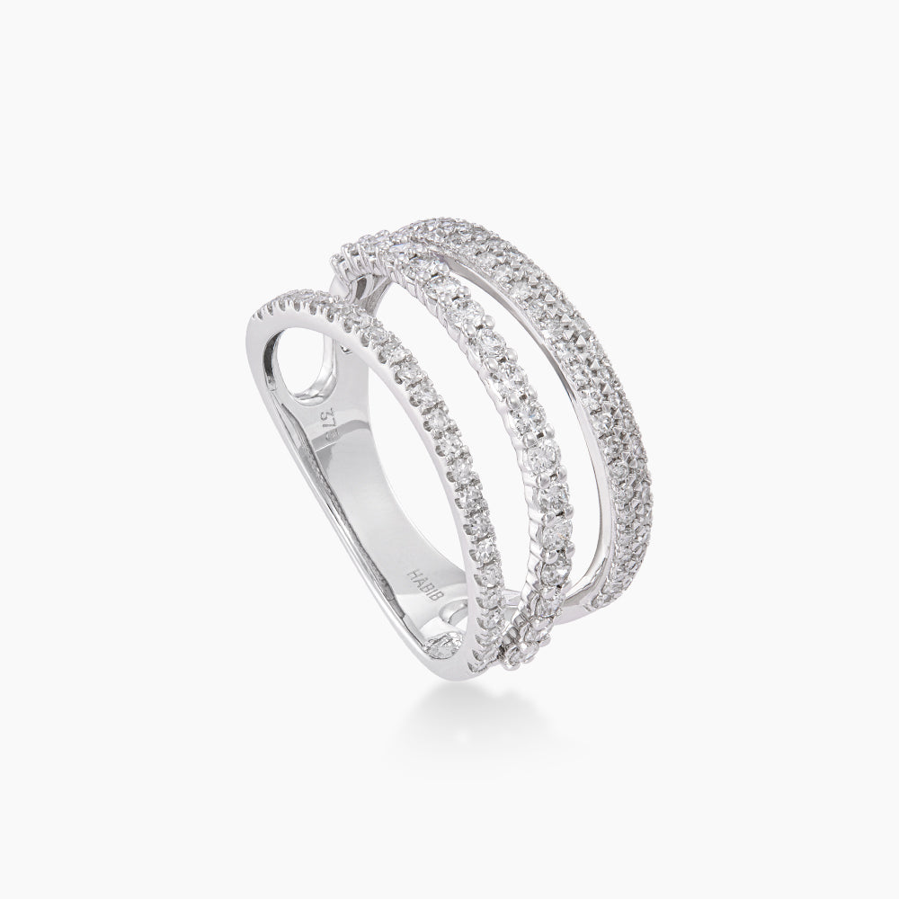 Diamond Ring in 375/9K White Gold 272650325