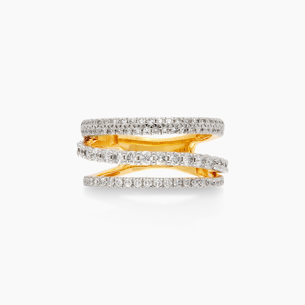 Diamond Ring in 375/9K Yellow Gold 272650625(YG)