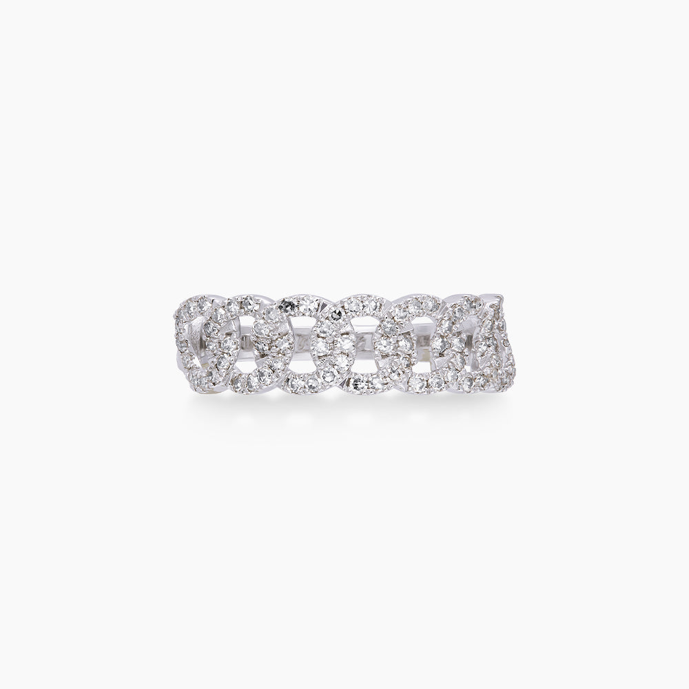 Diamond Ring in 375/9K White Gold 273260525(WG)