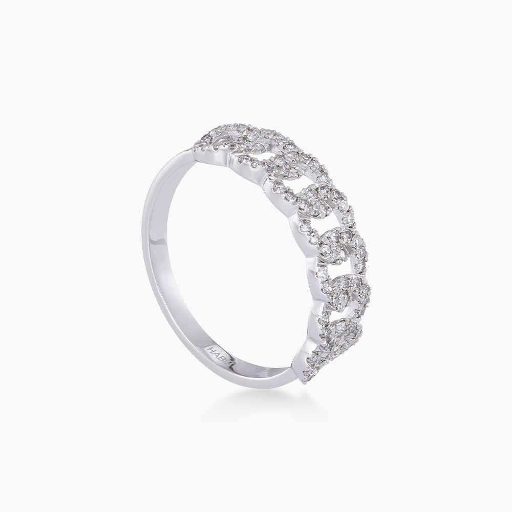 Diamond Ring in 375/9K White Gold 273260525(WG)