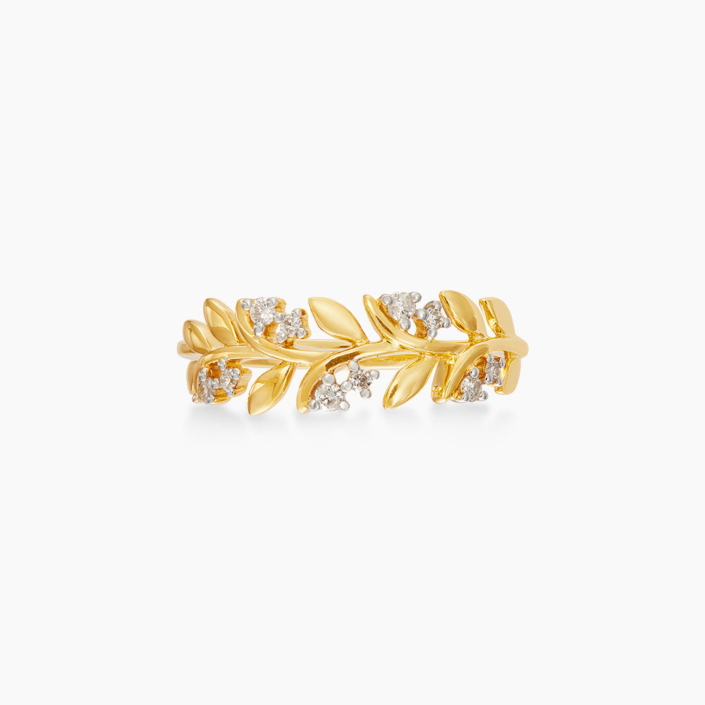 CHIC | Diamond Ring in 375/9K Yellow Gold 273330625