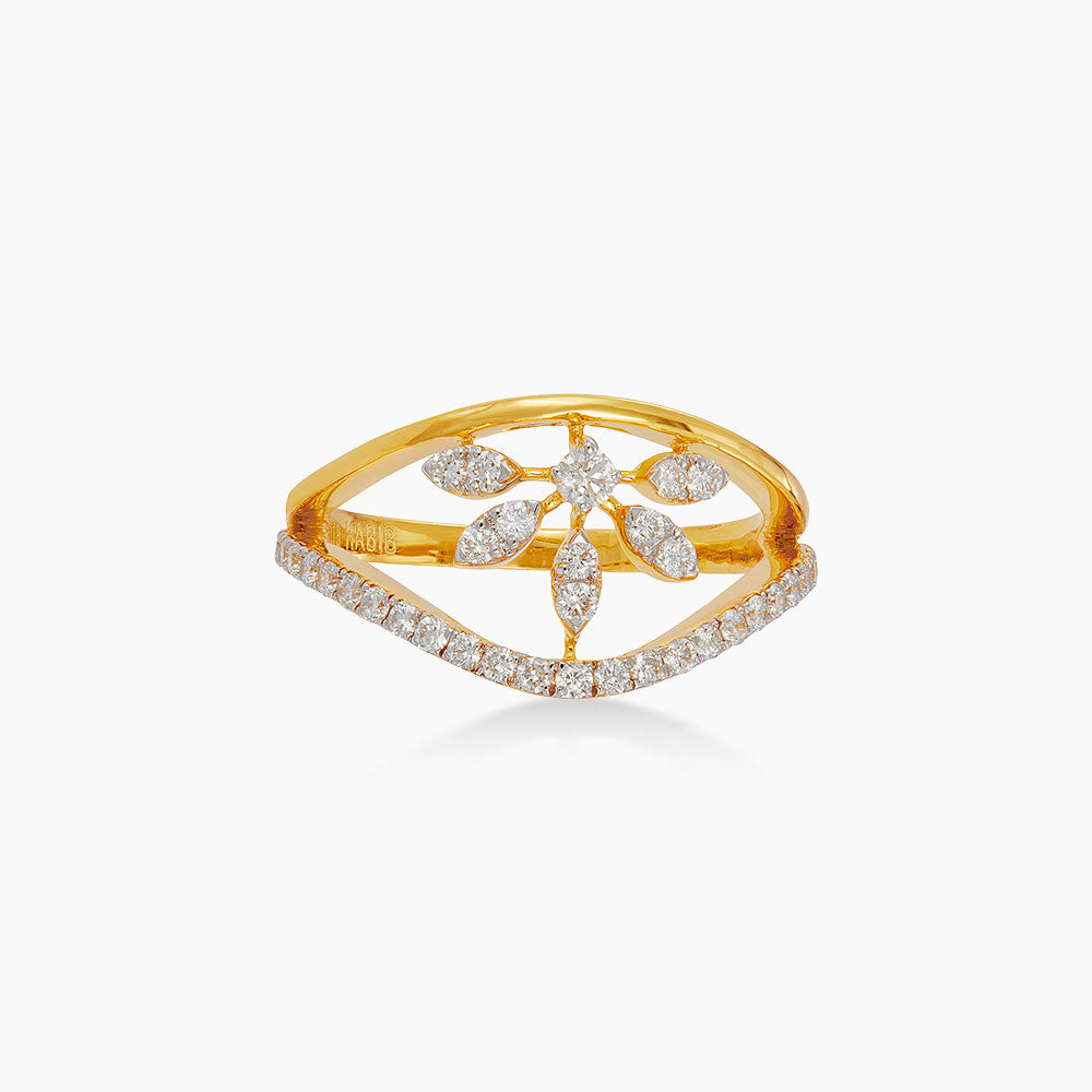 Diamond Ring in 375/9K Yellow Gold 274151025(YG)