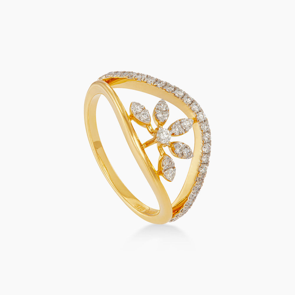 Diamond Ring in 375/9K Yellow Gold 274151025(YG)
