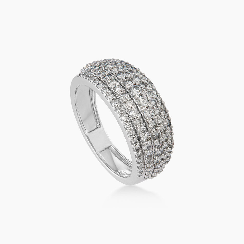 Diamond Ring in 375/9K White Gold Ring 274161025(WG)