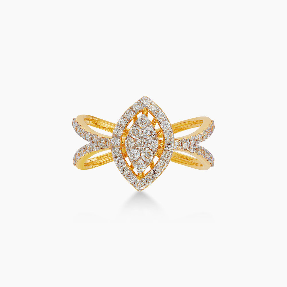 Diamond Ring in 375/9K Yellow Gold 274171025(YG)