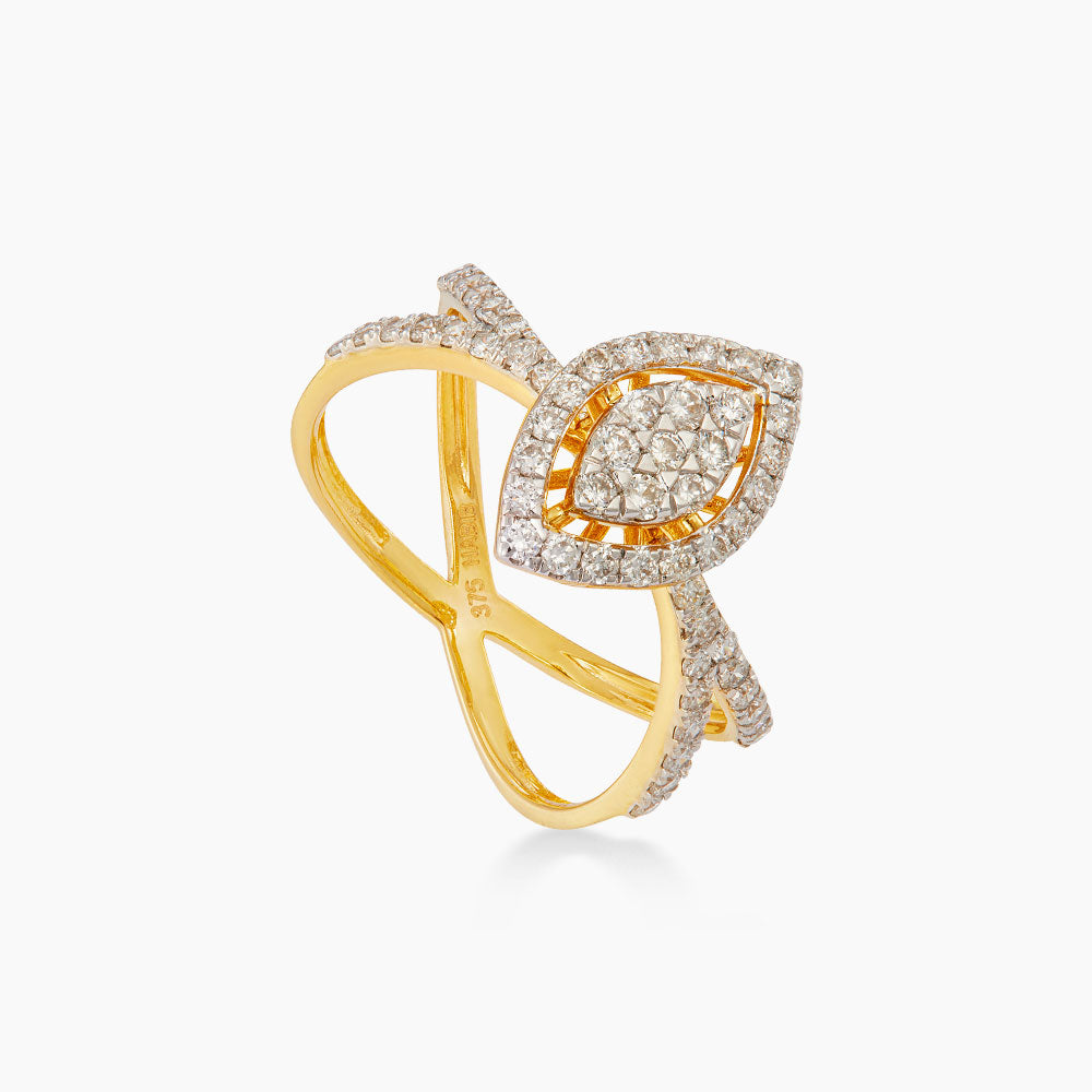 Diamond Ring in 375/9K Yellow Gold 274171025(YG)