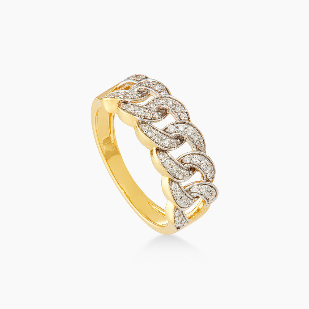 Diamond Ring in 375/9K Yellow Gold 274181025(YG)