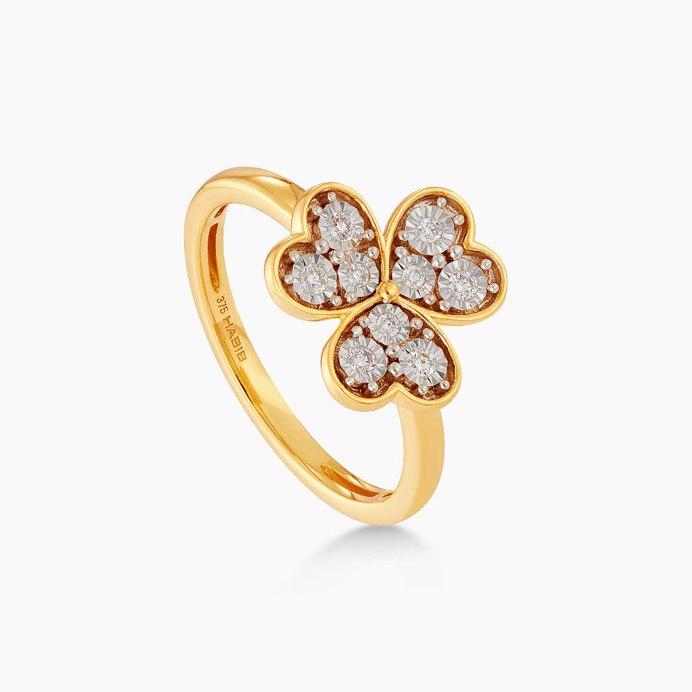 Diamond Ring in 375/9K Yellow Gold 274410126(R)