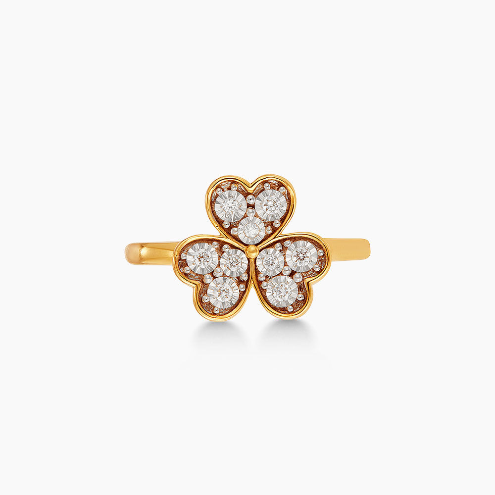 Diamond Ring in 375/9K Yellow Gold 274410126(R)