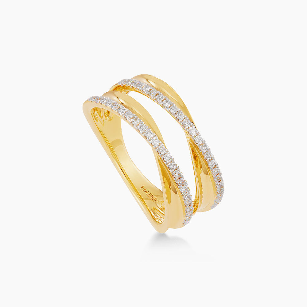 Diamond Ring in 750/18K Yellow Gold 274440126
