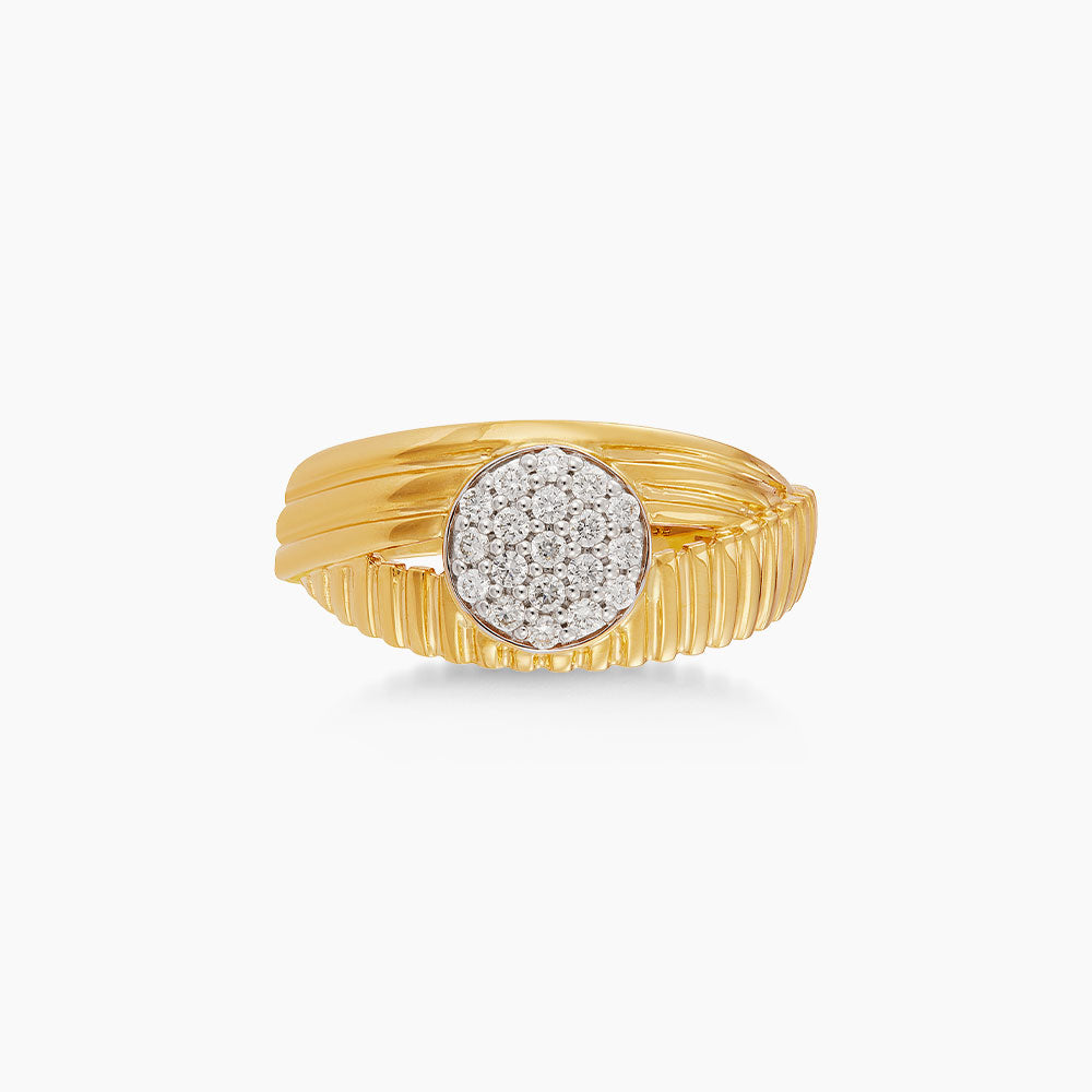 Diamond Ring in 750/18K Yellow Gold 274460126