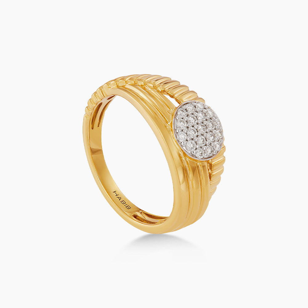 Diamond Ring in 750/18K Yellow Gold 274460126
