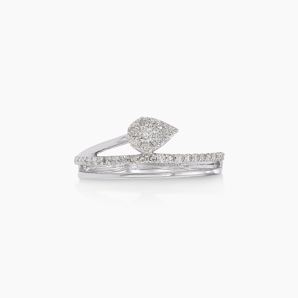 Diamond Ring in 375/9K White Gold 274490126