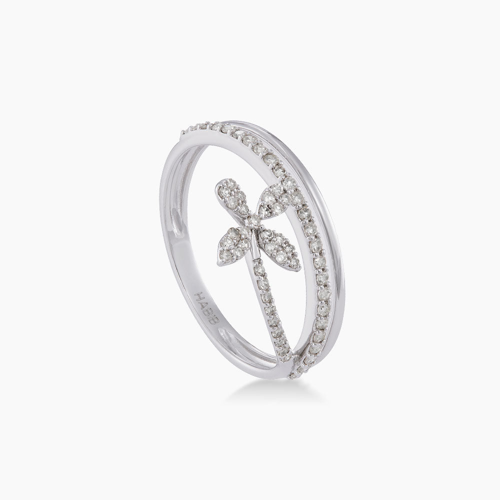 Diamond Ring in 375/9K White Gold 274500126
