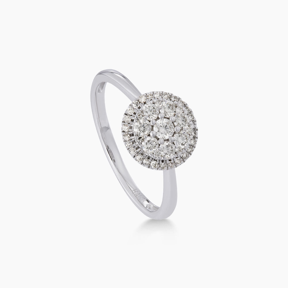 Diamond Ring in 375/9K White Gold 274540126