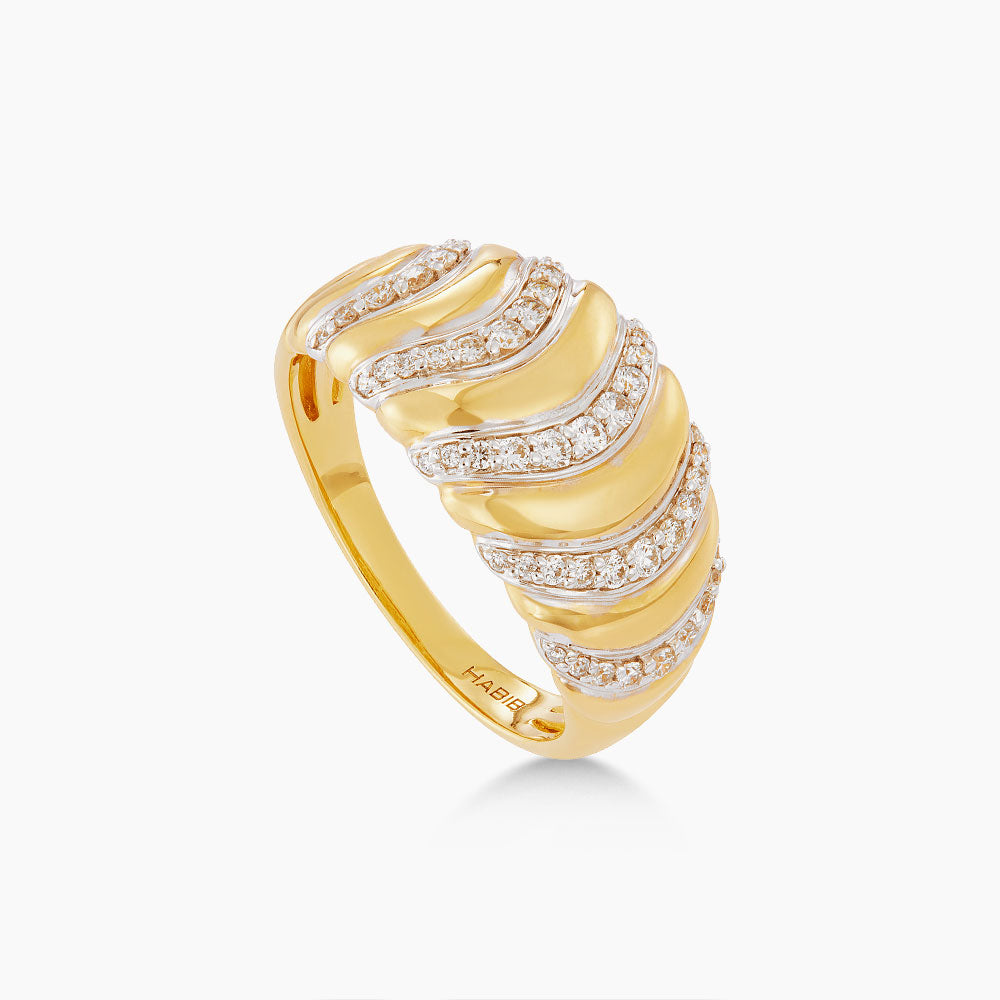 Diamond Ring in 750/18K Yellow Gold 274560226