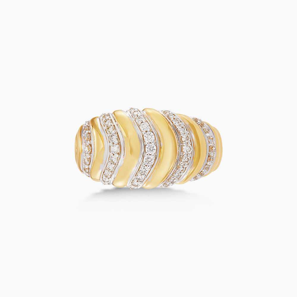 Diamond Ring in 750/18K Yellow Gold 274560226