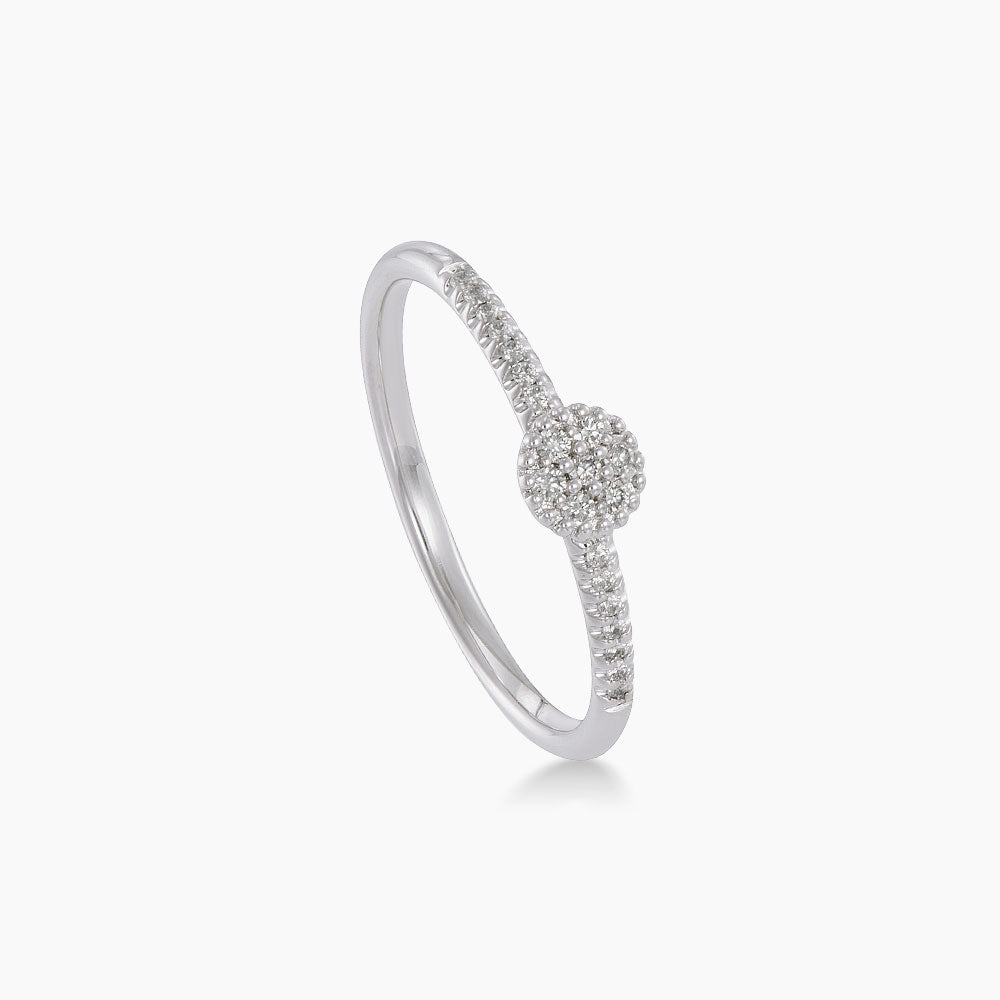 Diamond Ring in 375/9K White Gold 274730326