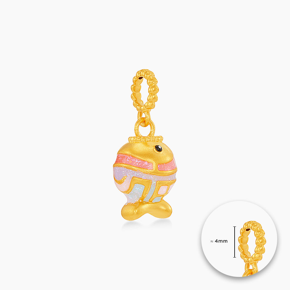 916/22K Yellow Gold Charm 6800124Y