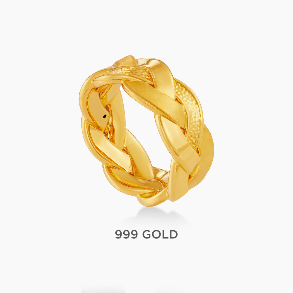 999/24K Yellow Gold Ring 9200059Y