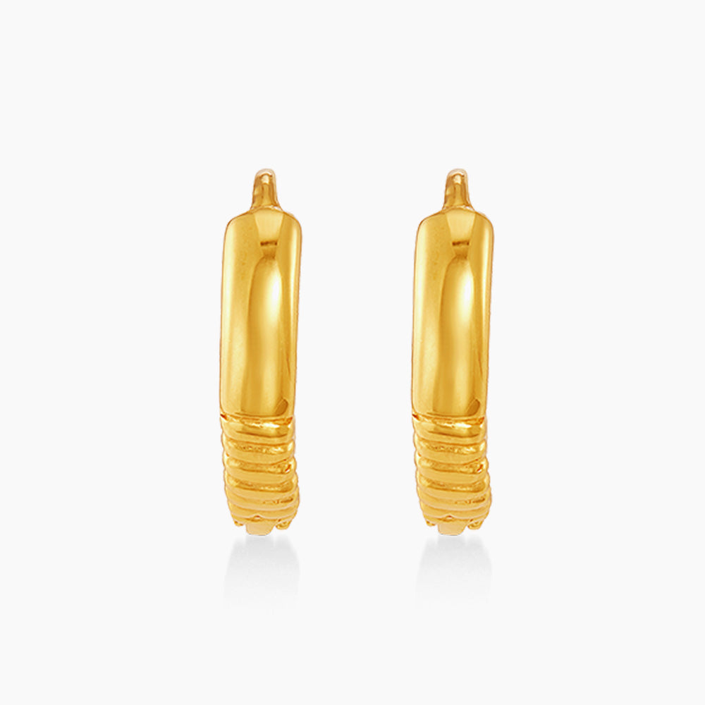 916/22K Yellow Gold Earrings 6300029Y