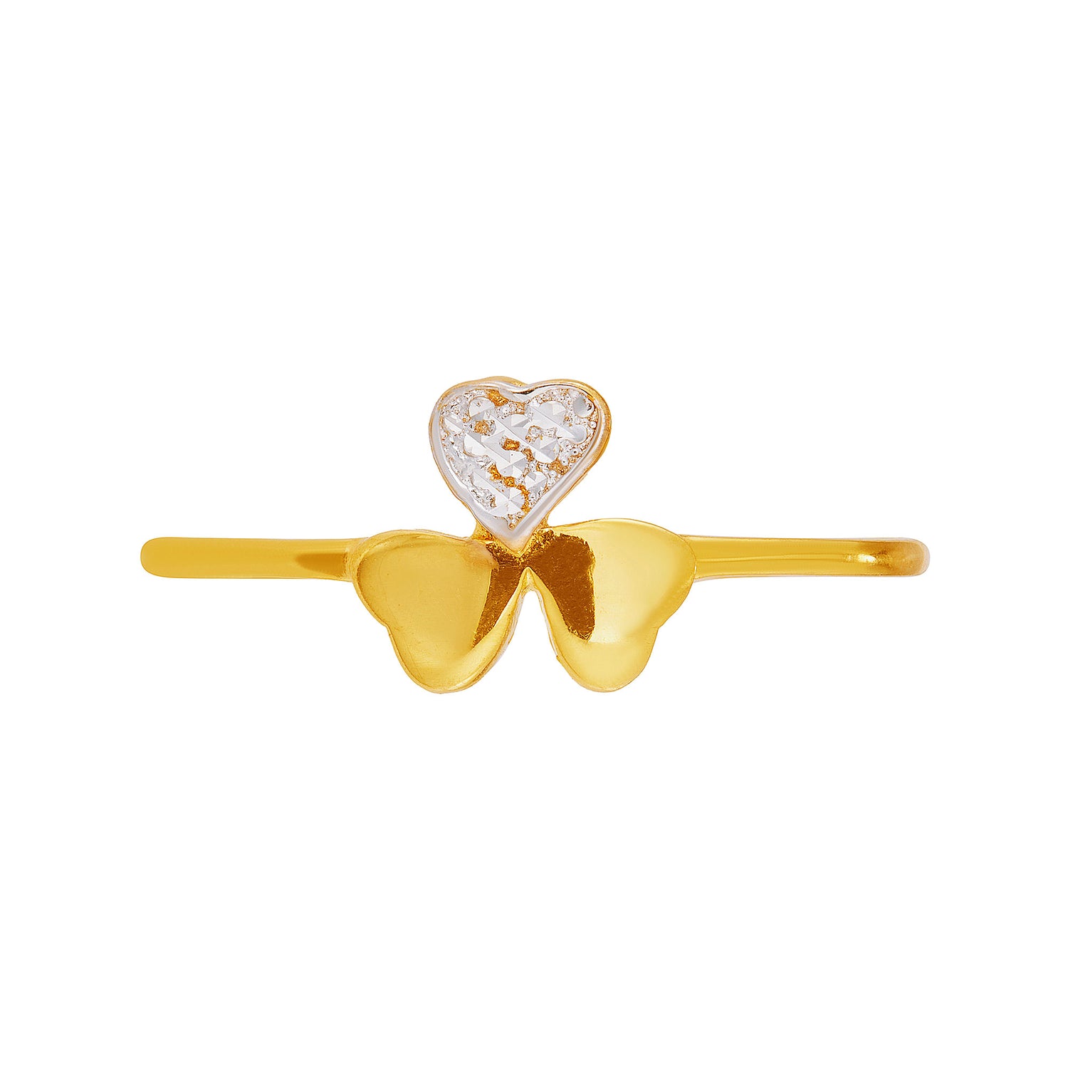 916/22K Yellow and White Gold Ring 6200059YW