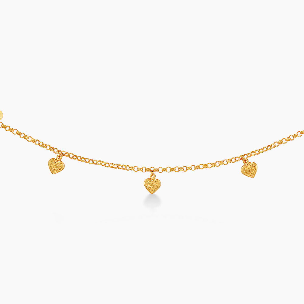 Oro Italia 916 Yellow Gold Bracelet GW54951225-BBY (for baby) (22K Gold)