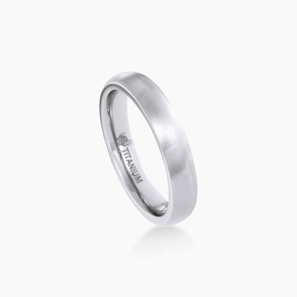 Titanium Men's Ring 093580726