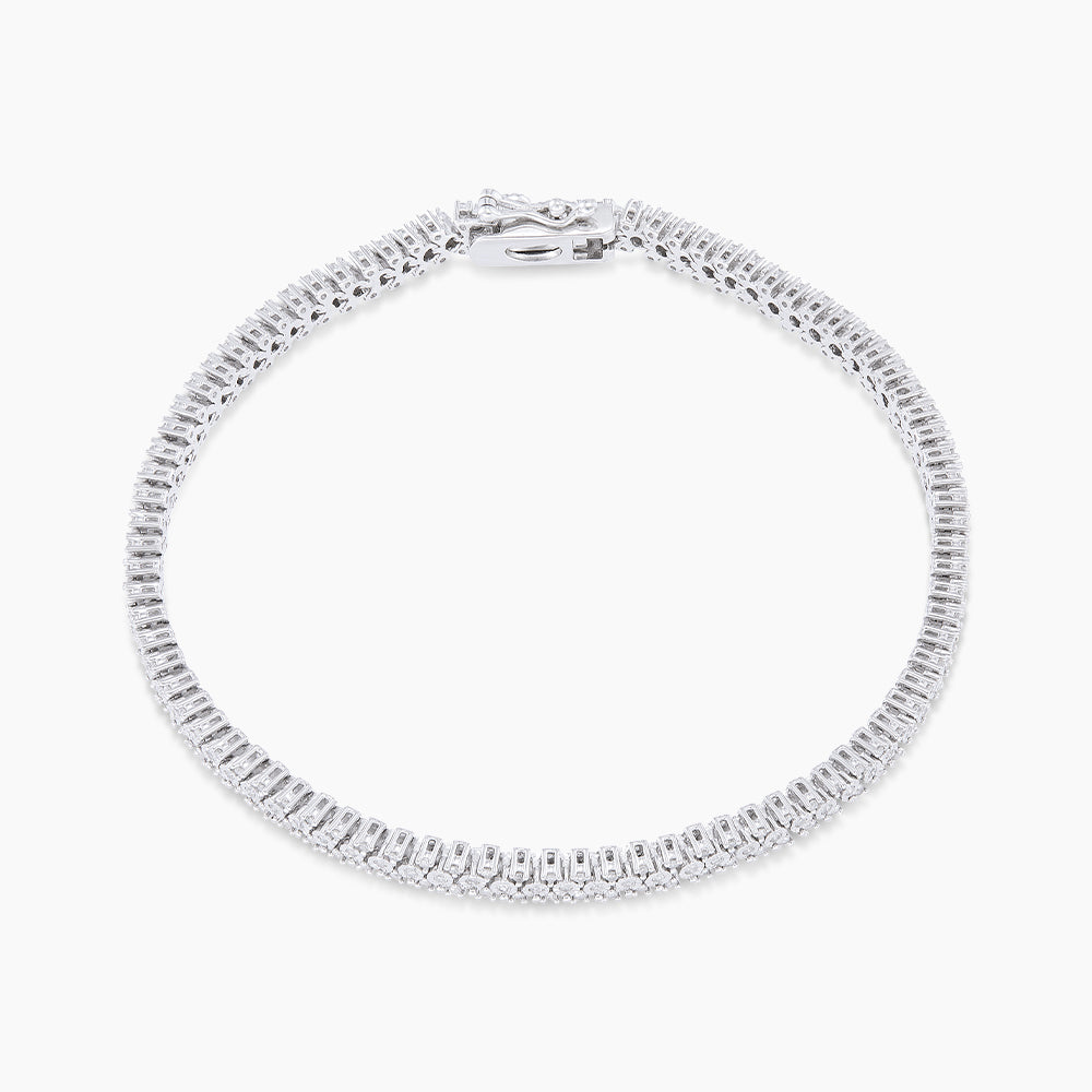 Diamond Bracelet in 925 Silver 67948