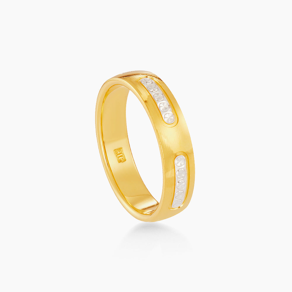 916/22K Yellow and White Gold Ring 6200006YW