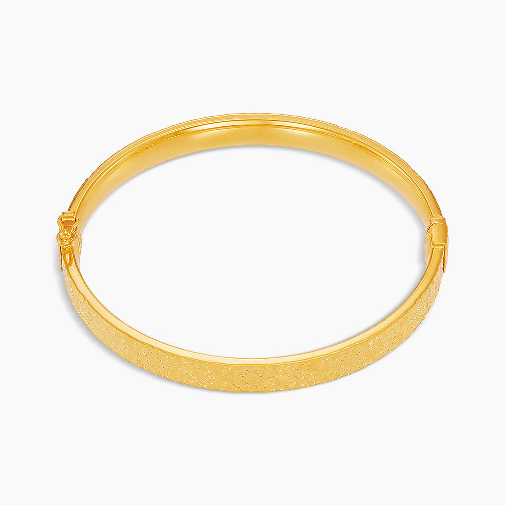 916/22K Yellow Gold Bangle 6200024Y(B)