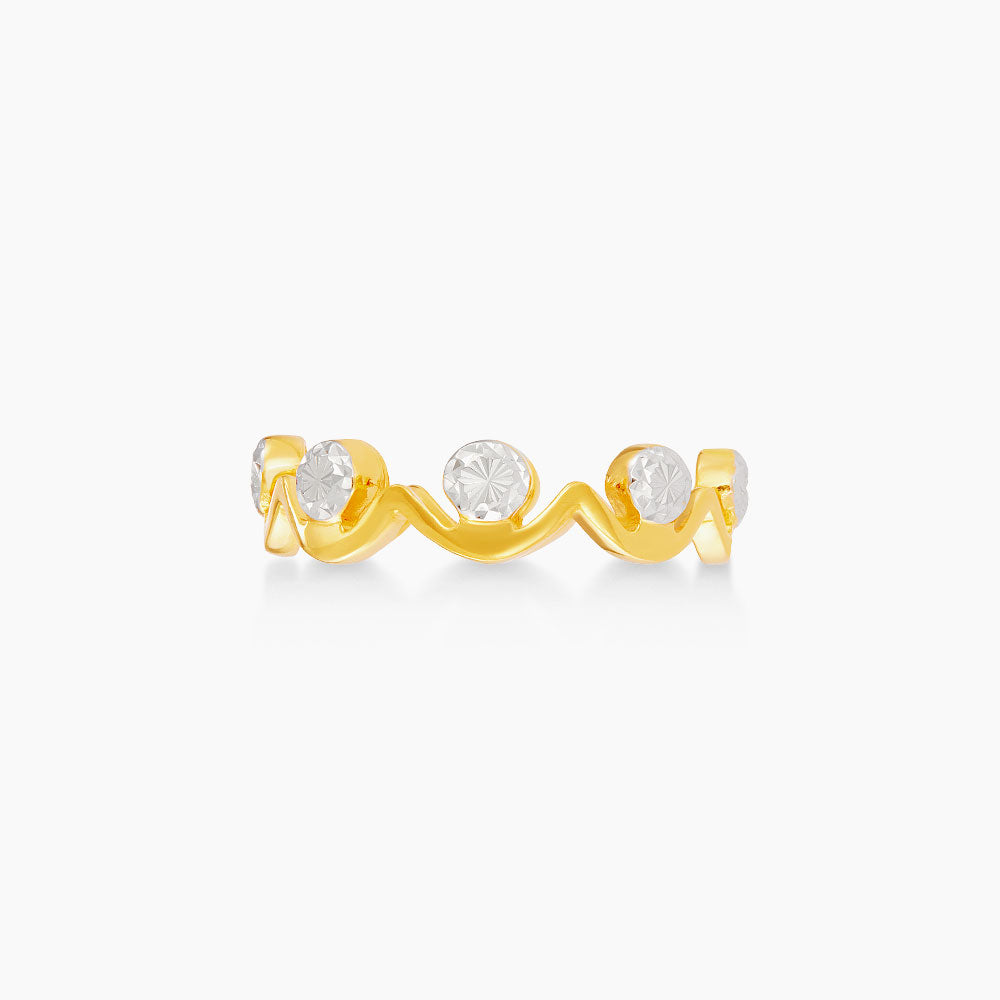 916/22K Yellow and White Gold Ring 6200039Y