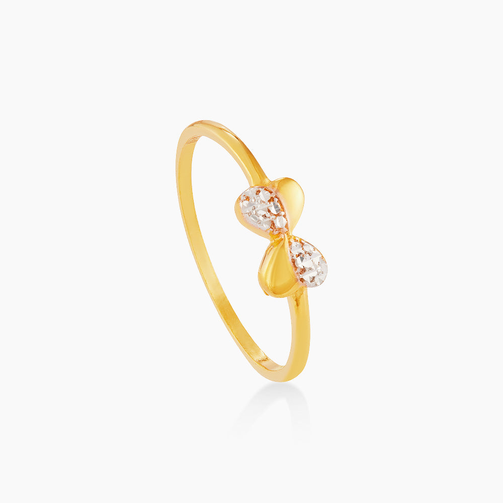 916/22K Yellow and White Gold Ring 6200062YW